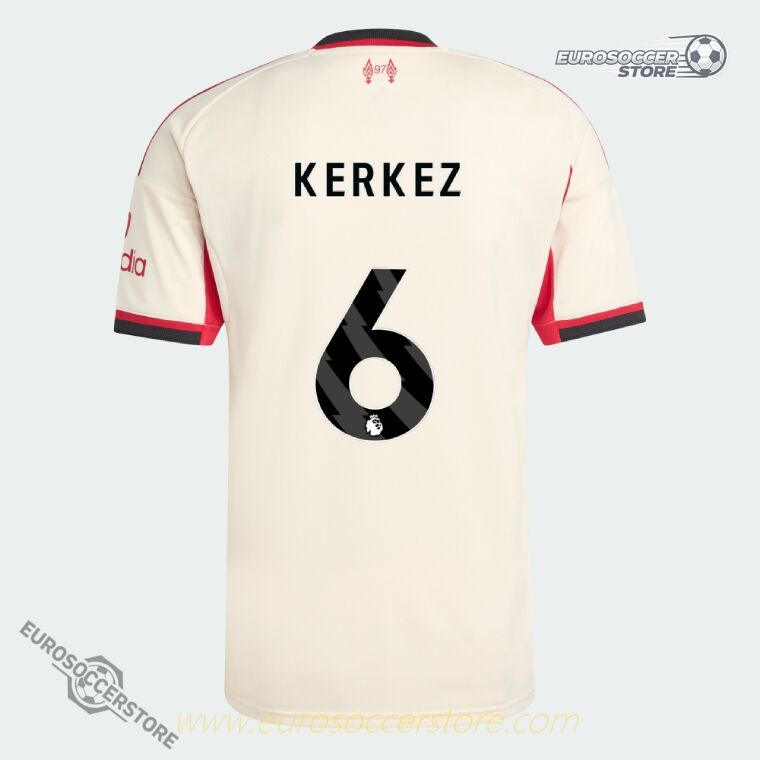 Away Jersey 6 for Liverpool KERKEZ in the 25-26 season