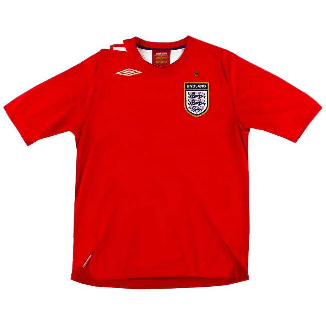 England 2006 Genuine 2006-2007 England Euro 2024 Away Kit