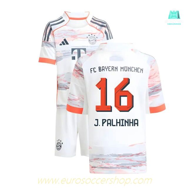 2025-2026 Bayern Munich Away Mini Kit (J. Palhinha 16)
