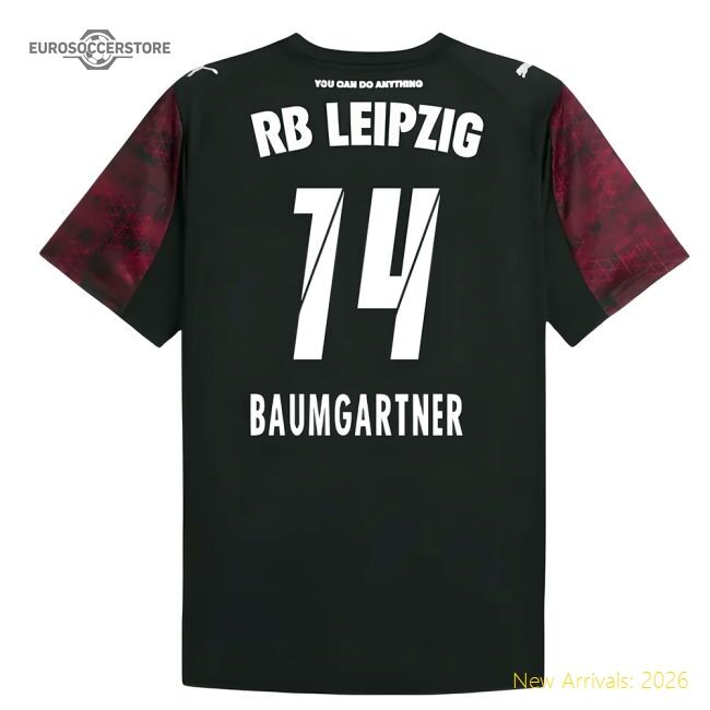 Best-Selling 2025-2026 Red Bull Leipzig Third Shirt (Baumgartner 14)