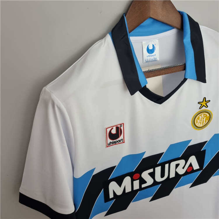 9091 Inter Milan Away Retro Shirt - Official Replica 8565