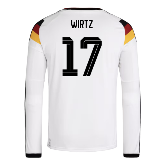 Affordable Germany 2026-2027 Germany Long Sleeve Home Shirt (Wirtz 17)