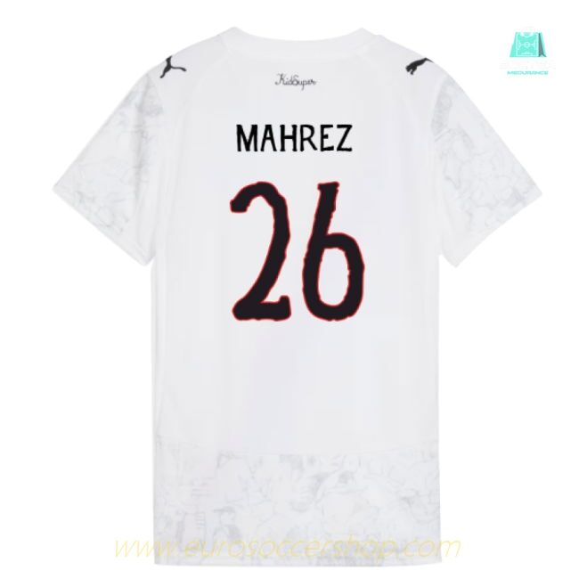 2025-2026 KIDSUPER x Manchester City CWC Shirt (White) - Womens (Mahrez 26)