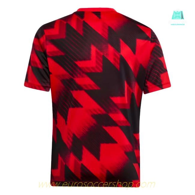 2025-2026 Man Utd Pre-Match Shirt (Red) - Kids