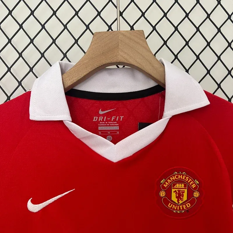 2010-2011 Kids Manchester United Jersey retro kit