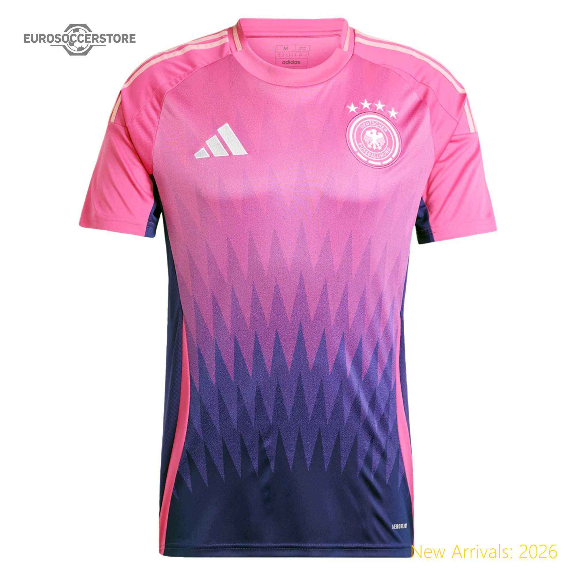 Stylish Trendy Superior Men Ger Football Star Away Jersey 2024