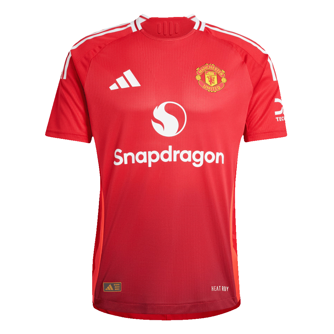 Manchester United Home Authentic Soccer Jersey
