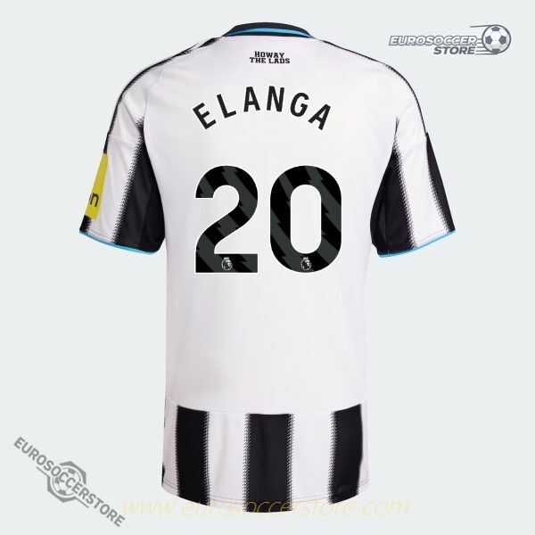 Newcastle United 25-26 Home Jersey ELANGA 20 Version