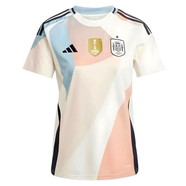 Womens 2025 Edition Spain Away Game Jersey 2025-2026