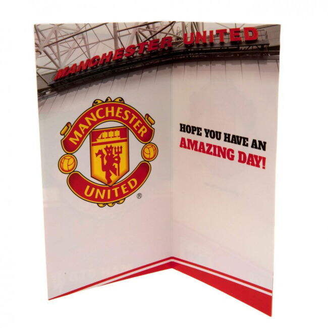 Manchester United FC Stadium Birthday Card (Limited Edition)