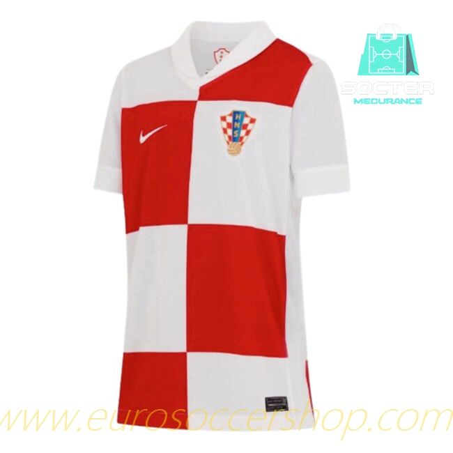 2024/25 Campaign Match Quality Croatia Home Kit Kids Edition (Modric 10)