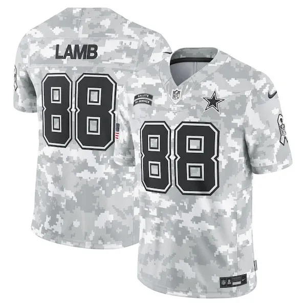 Performance Dallas Cowboys Limited Jersey - Premium Camo NFL Fan Je...