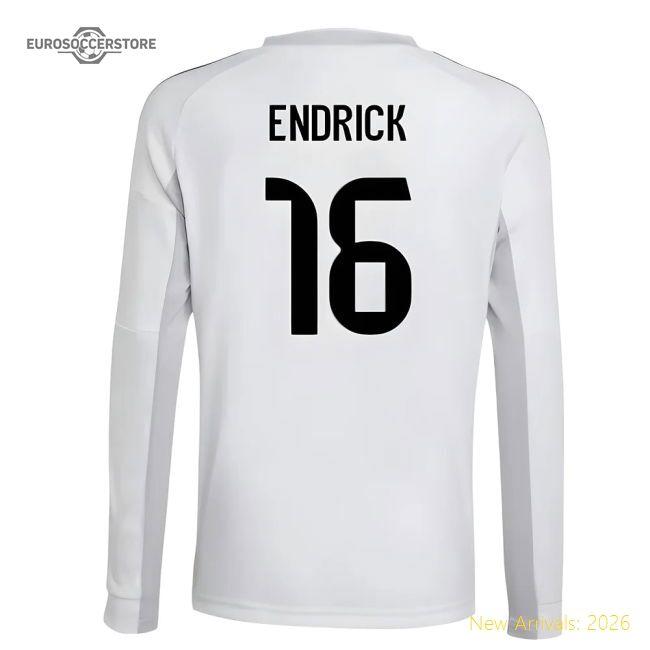Real Madrid Endrick Premium Home Jersey Spanish Football Puma Drycell
