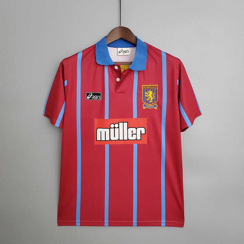 1993-1995 Aston Villa home retro shirt