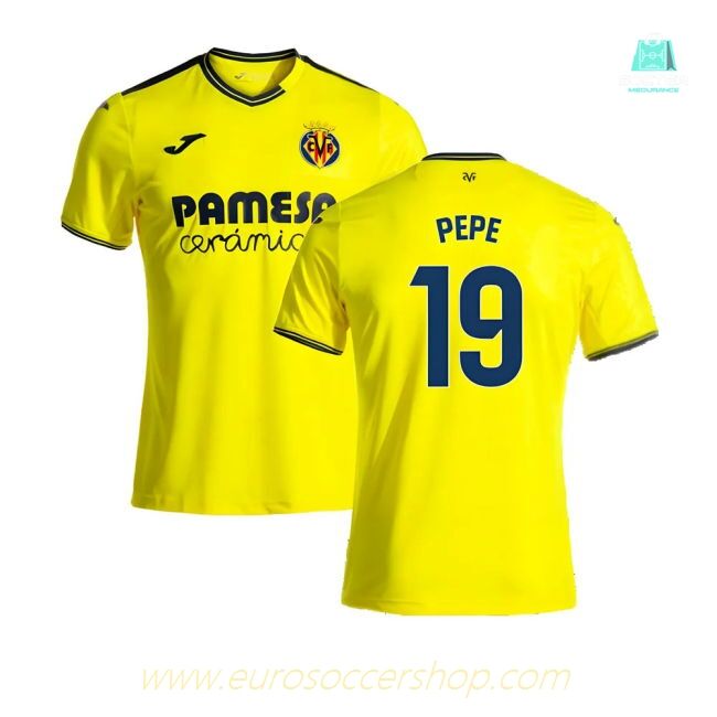 2024-2025 Villarreal Home Shirt (Pepe 19)