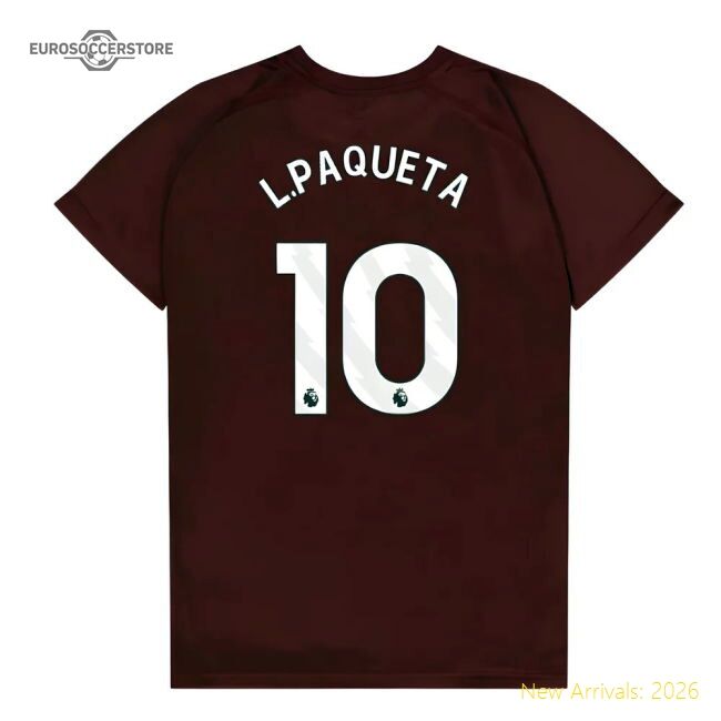 West Ham United Poly T-shirt (claretblue) - Kids (lpaqueta 10)