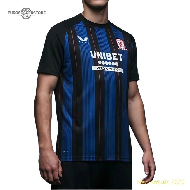 2025-2026 Middlesbrough Away Shirt (your Name) - Official Edition