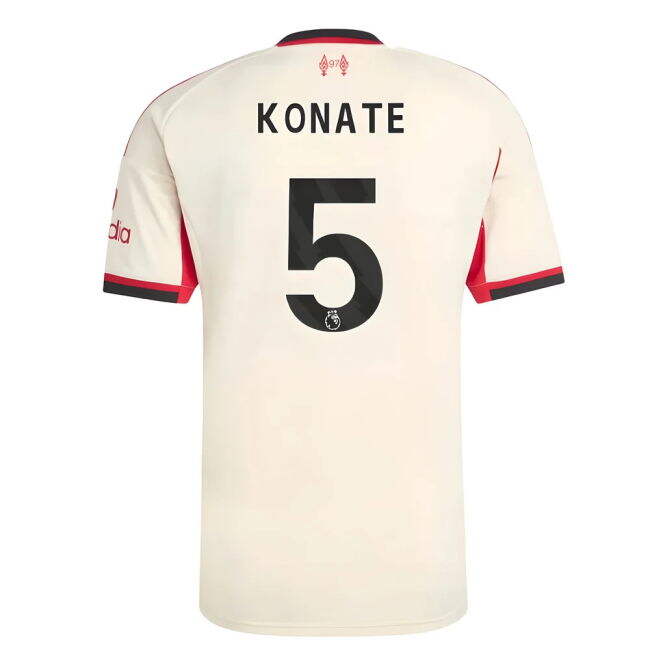 2025-20 Liverpool Authentic Away Jersey Konate #5 L S Kids
