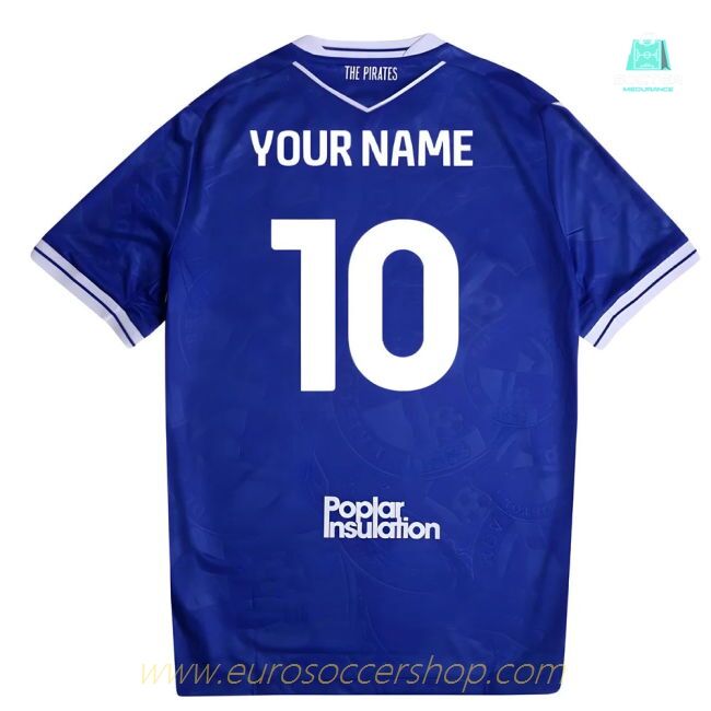 2025-2026 Bristol Rovers Home Shirt (Your Name)