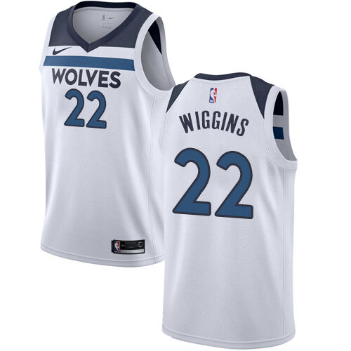 Timberwolves #22 Andrew Wiggins Elite 2024 Icon NBA Jersey - White