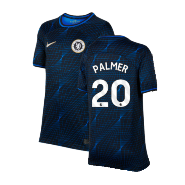 2023-20 Chelsea Away Football Kit Palmer Printing L M S Kids