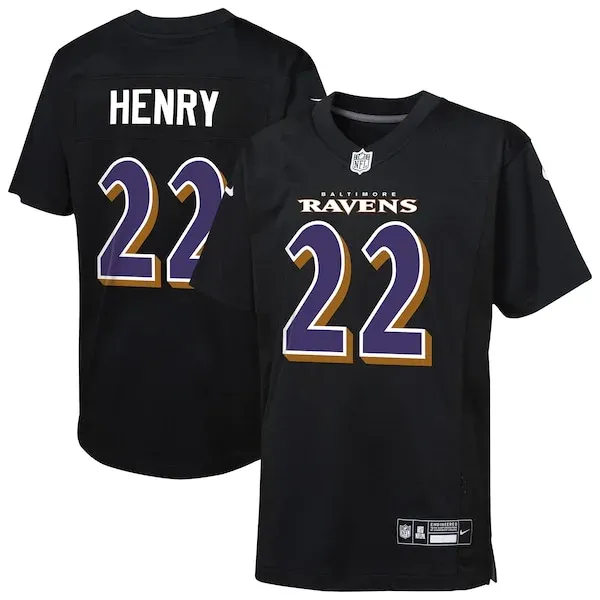 Baltimore Ravens Game NFL Jersey - Black | Elite Football Apparel