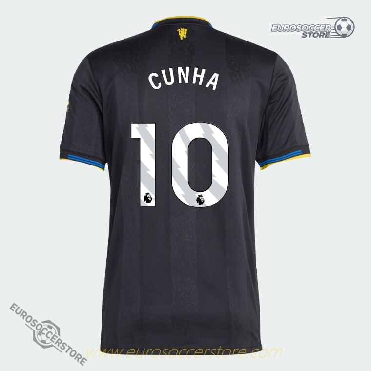 Manchester United 25-26 Third Jersey CUNHA 10 (Player Version)