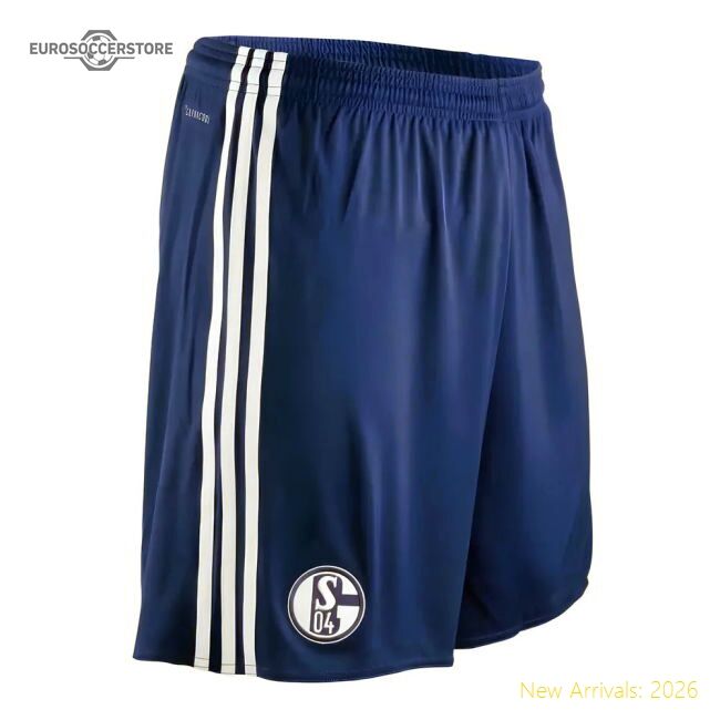 Premium 2017-2018 Schalke Adidas Away Football Shorts (blue) - Kids