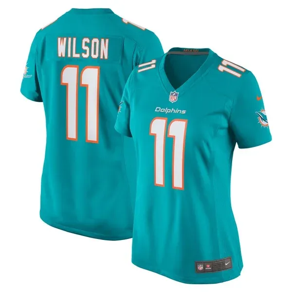 None Game Football Jersey - Aqua M | team apparel | NFL Football
