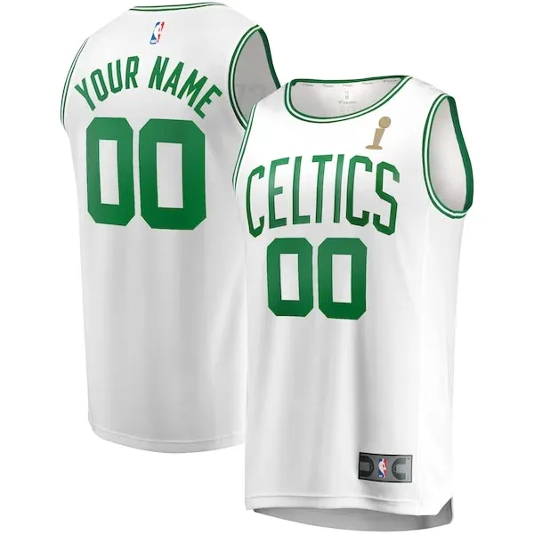 Boston Celtics BOS Fast Break Jersey - retro genuine - White