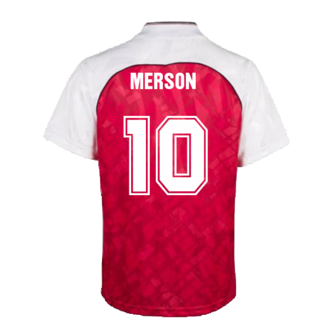 1990-1992 Arsenal Home Shirt (Merson 10) (Collector's Item)