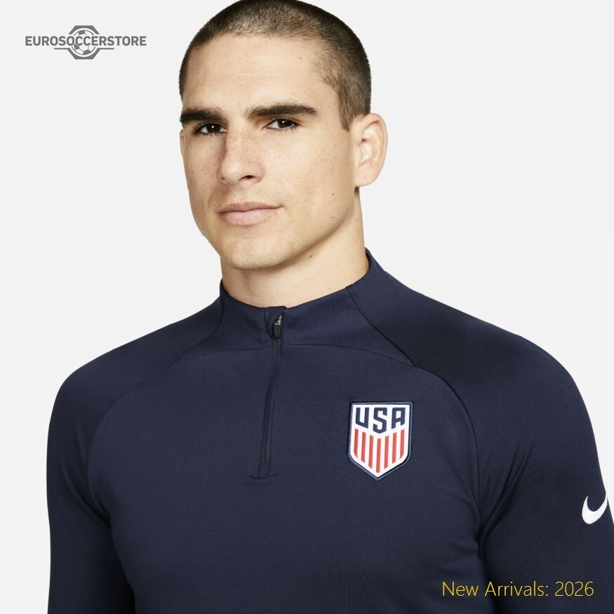 Adult Usa Usmnt Long Sleeve Strike Training Top Unknown Elite Jersey
