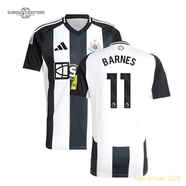 Authentic 2024-2025 Newcastle Home Shirt (barnes 11) - Premium