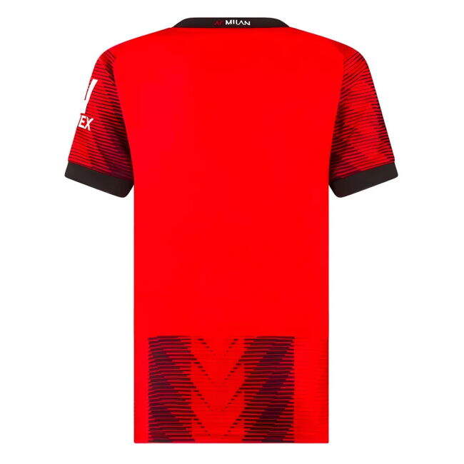 Official 2023-2024 Ac Milan Home With Retro Design - Long Lasting