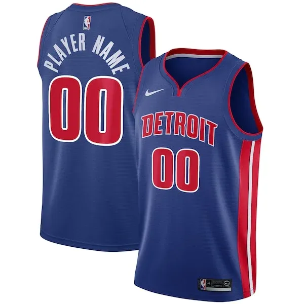Detroit Pistons DET Swingman Jersey - premium swingman-jersey - Blue