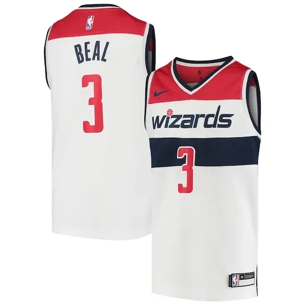 Professional Bradley Beal WAS NBA Jersey - White - Licensed Product