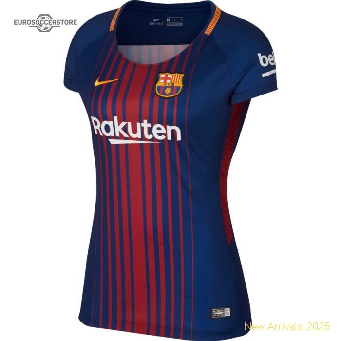 Iconic Design Women Bar Fc Barcelona Home Home Premium Jersey 2017
