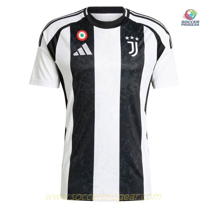 Juventus Home Team Soccer Team Shirt 2024-2025 Season Vlahovic