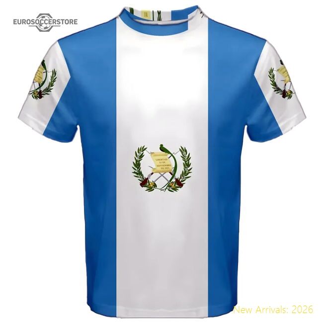 Durable Guatemala Flag 20242025 Regular Shirt () Slim Modern