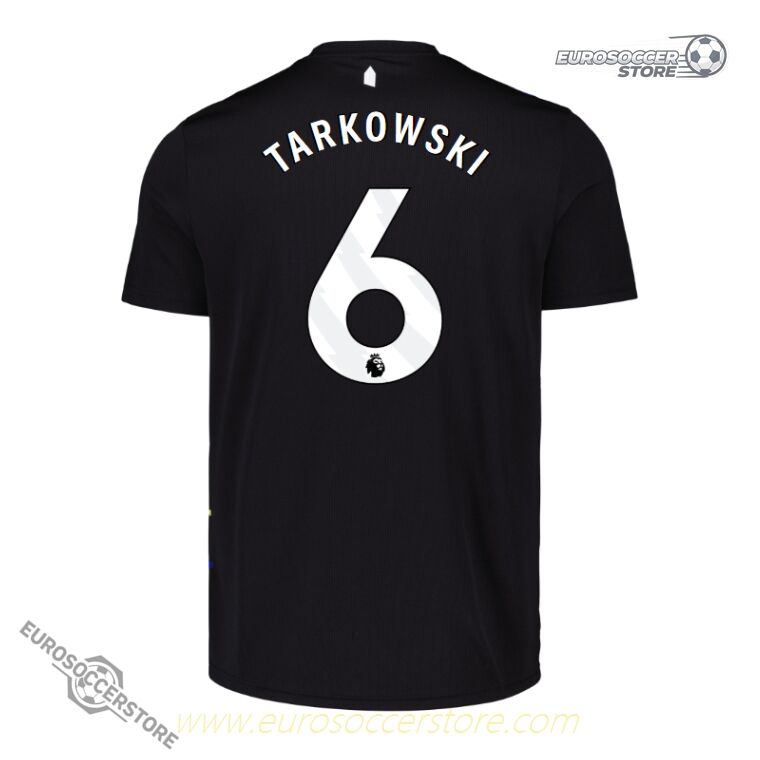 Everton's 25-26 Third Jersey featuring TARKOWSKI with the number 6