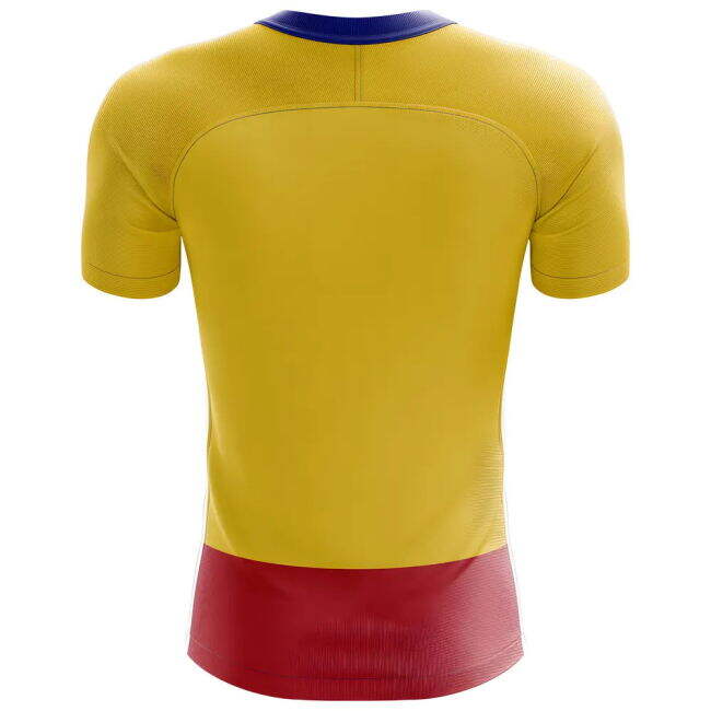 2025-2026 Colombia Flag Concept Football Shirt - Womens