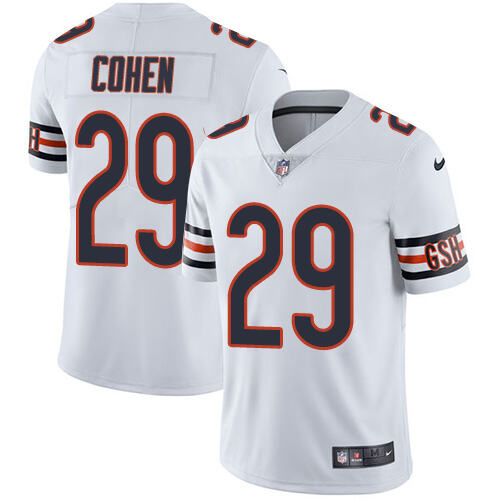 NFL Bears #None White None Limited Jersey official