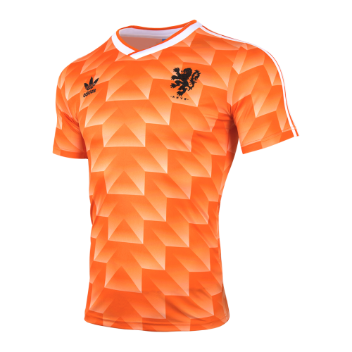 1988 Netherlands Home Retro Soccer Jersey Shirt - Official Replica