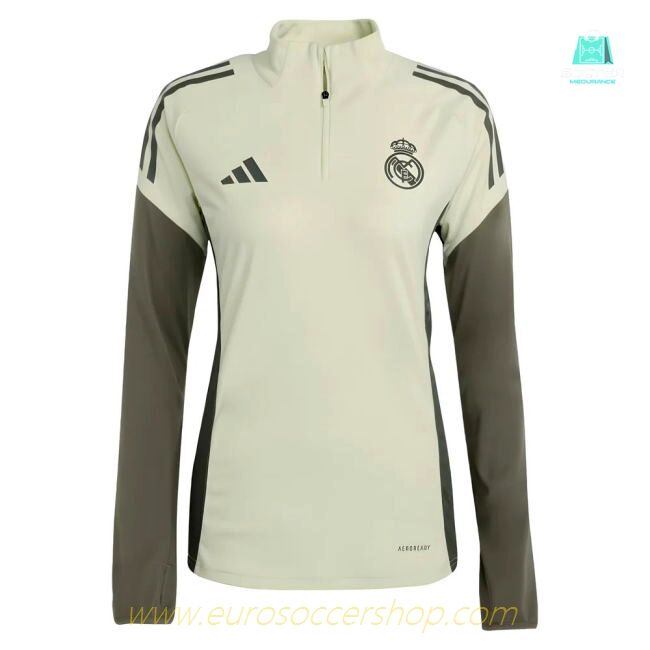 2025-2026 Real Madrid Training Top (Almost Lime) - Kids
