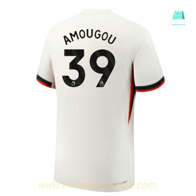 2025-2026 Chelsea Authentic Dri-Fit ADV Away Shirt (Amougou 39)