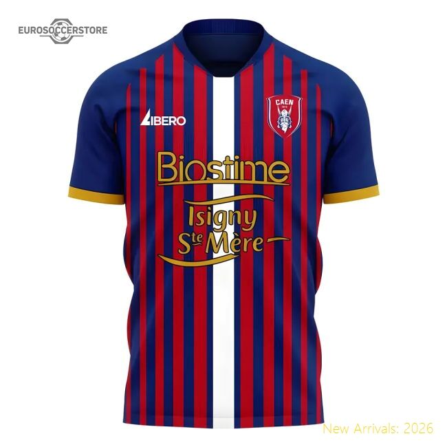 Supporter Caen 2025-2026 Home Concept Football Kit (Libero) - Baby