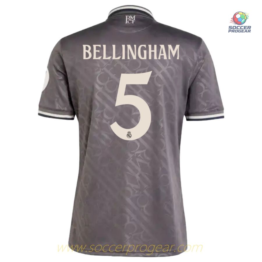 Real Madrid Third Children Soccer Uniform Soccer Team Shirt 2024/25 Collection Bellingham