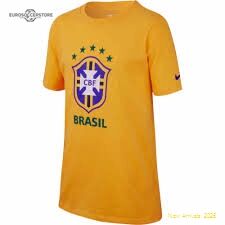 Top-grade Bra Kids Goal-scoring Machine Unknown Jersey 2018