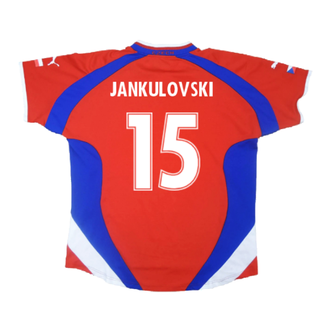 Czech Republic 2000-02 Home Shirt ((Excellent) L) (Jankulovski 15)