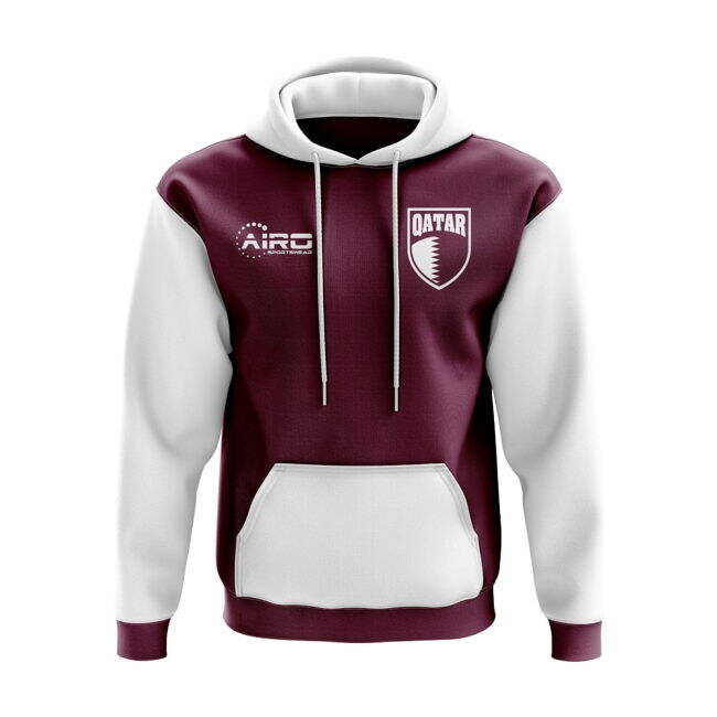 Fan-Favorite Aero-Dynamic Qatar Concept Country Football Hoody (Red)
